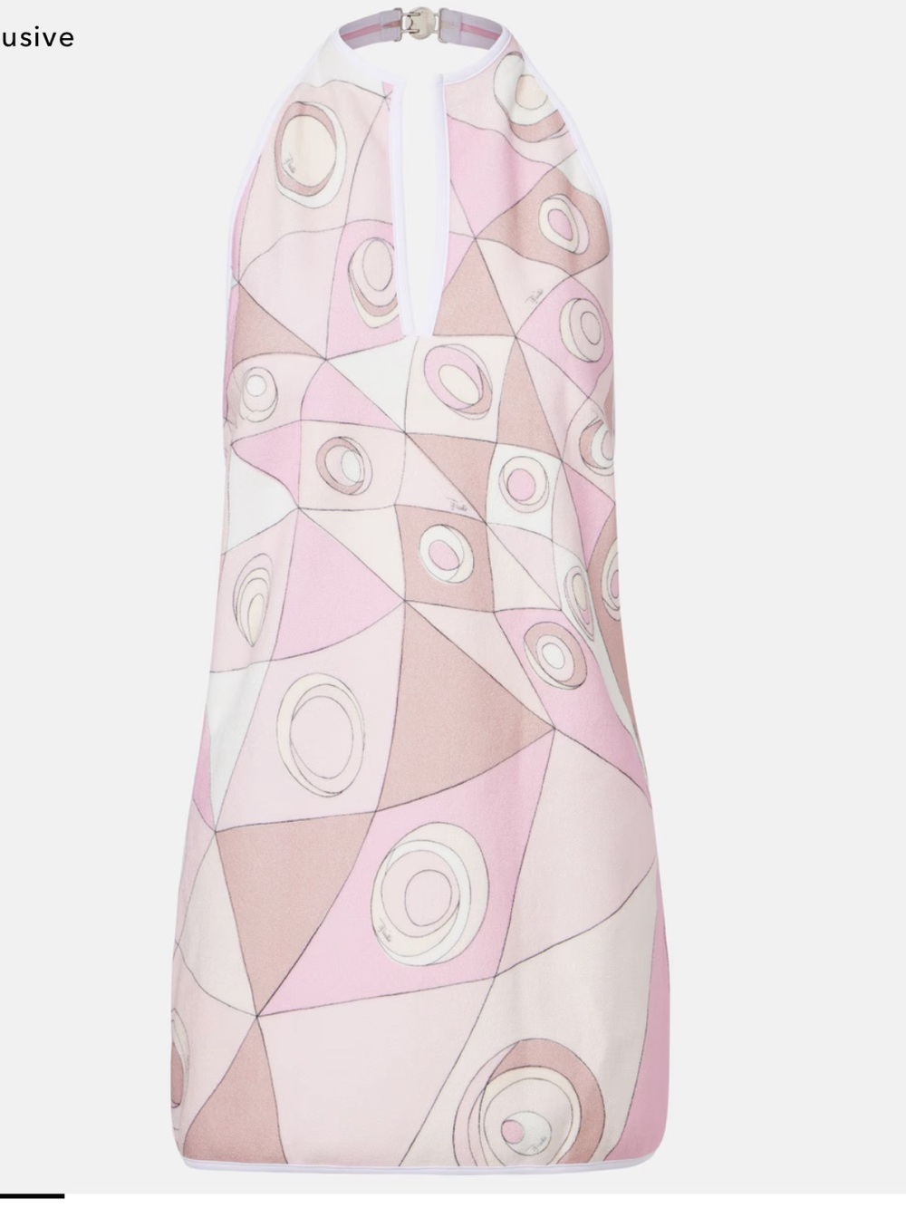 PUCCI Occhi Cotton-blend minidress